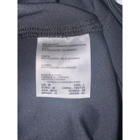 New Balance Womens Black Capris M - Picture 3 of 6